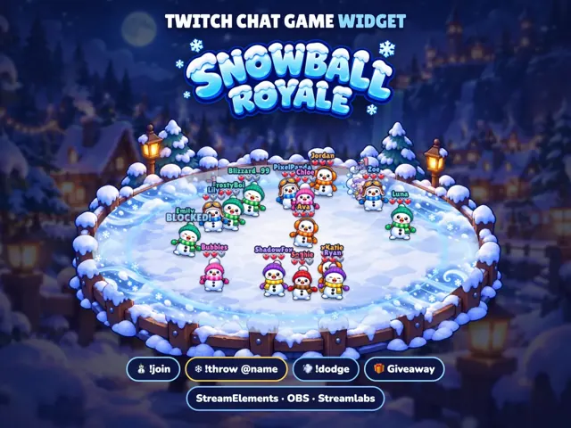 Snowball Royale Widget